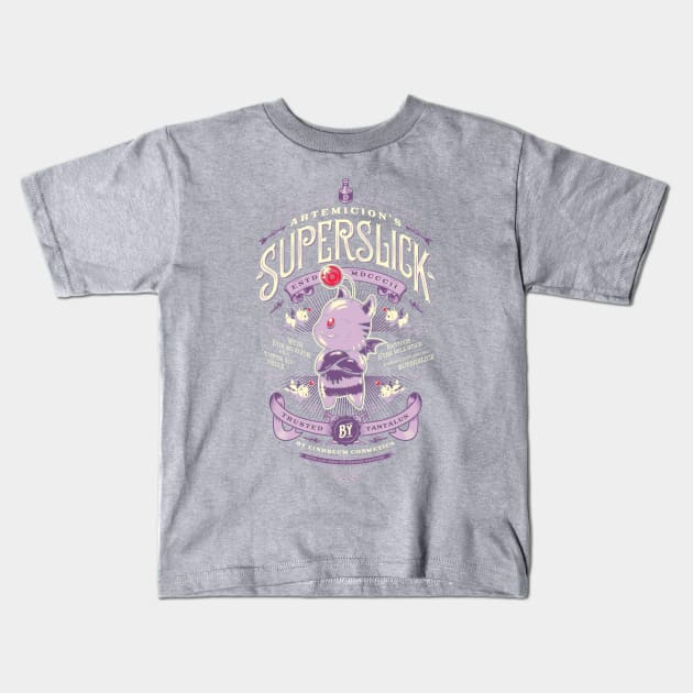 Superslick Kids T-Shirt by Hyperlixir